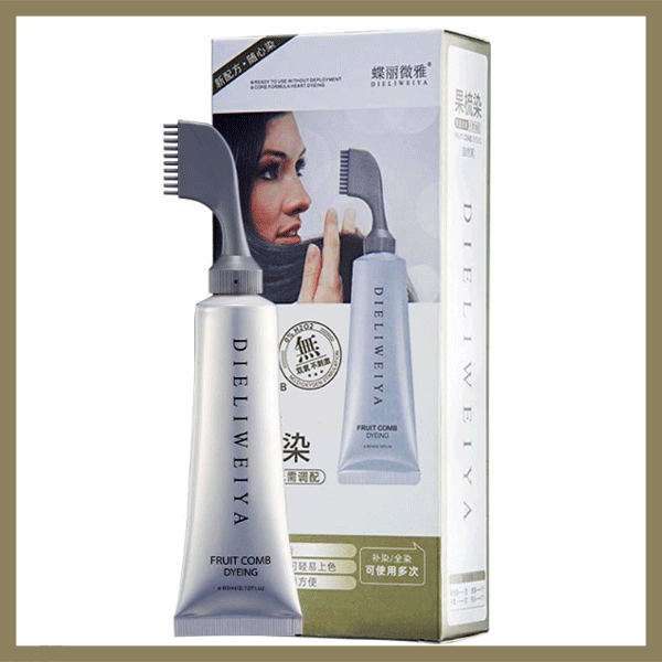 كريم صبغة شعر بلاك فروت - HongChengSM™Black Fruit Hair Dye