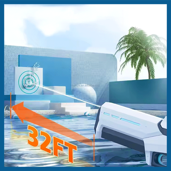 HYDROSTRIKE™ مسدس مائي بتعبئة سريعة ومسافة طويلة