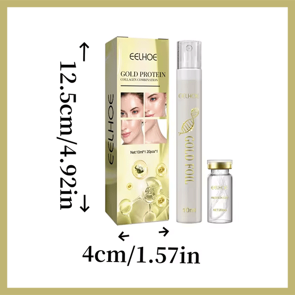 Eelhoe gold protein collagen combination - مجموعة بروتين الكولاجين لشد الوجه