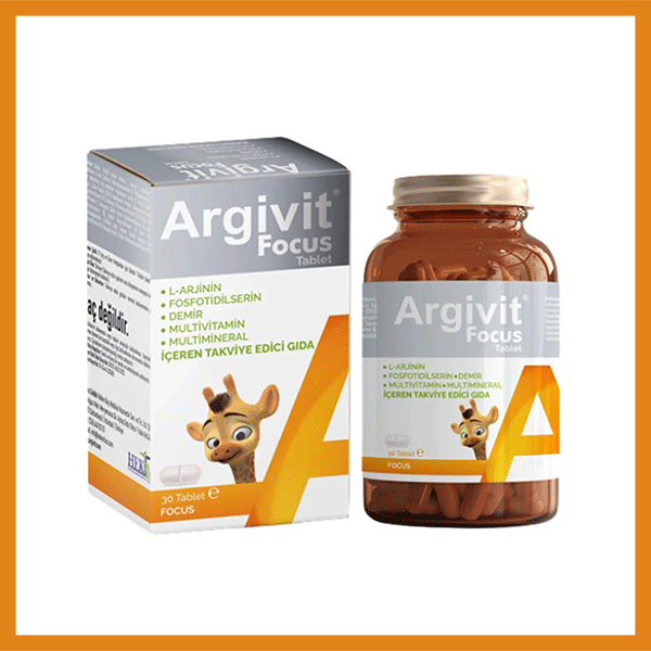 ارجيفيت فوكس تابلت 30 قرص Argivit Focus Tablet 30 Tablet