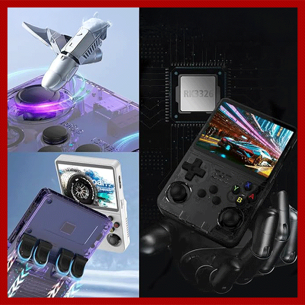 جهاز تشغيل ألعاب فيديو رقمية - R36S™ Handheld Video Game