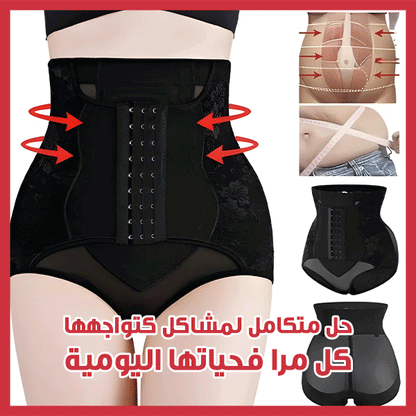 High Waist Slimming Pants - بنطلون التخسيس عالي الخصر