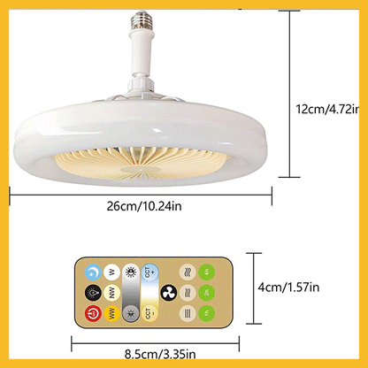 Multifunctional Ceiling Fan with Light مروحة سقف متعددة الوظائف مع إضاءة
