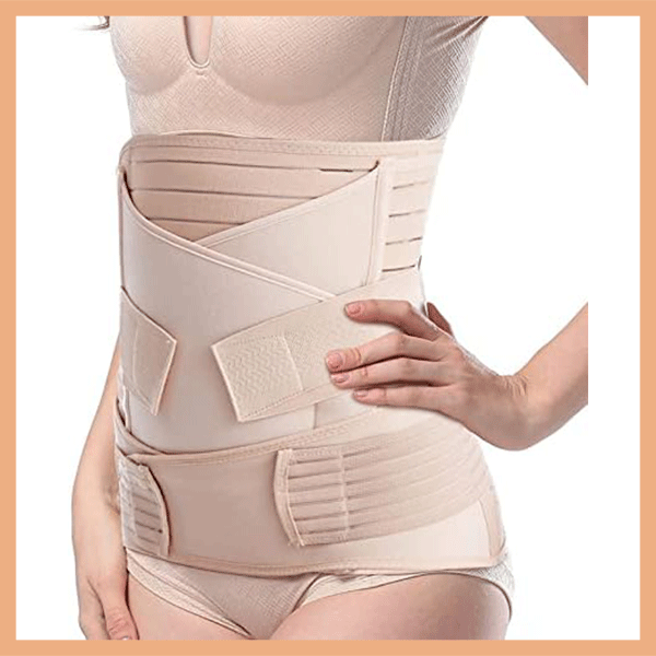 حزام التعافي بعد الولادة من 3 قطع - Postpartum Recovery Belt 3-Piece
