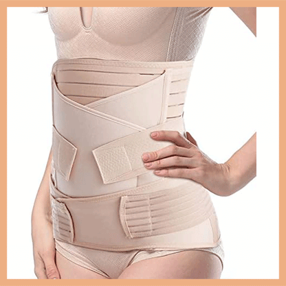 حزام التعافي بعد الولادة من 3 قطع - Postpartum Recovery Belt 3-Piece