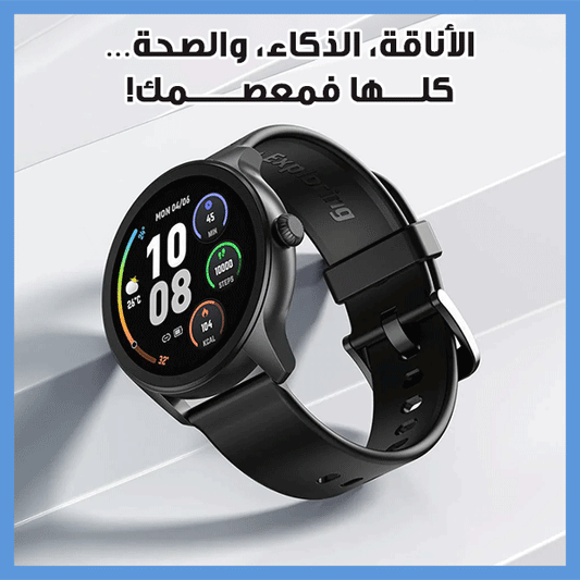 Oraimo Smart Watch - Black - ساعة ذكية بلوتوث للرجال والنساء من اورايمو