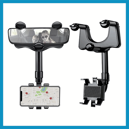 Car Rearview Mirror Phone Holder – حامل هاتف لمرآة السيارة الخلفية