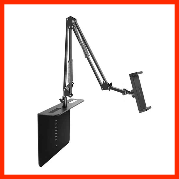 Tablet/Phone Holder with Adjustable Arm – حامل تابلت وهاتف بذراع مرن وقابل للتعديل